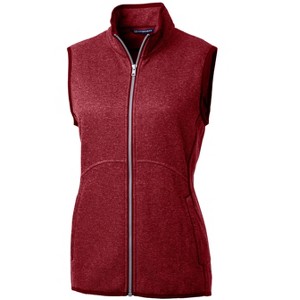 Cutter & Buck Mainsail Basic Sweater-Knit Womens Full Zip Vest - 1 of 1
