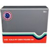 Formula One F1 Pit Crew 7 Figure Set Team Black Release III for 1/43 Scale Models by American Diorama - 4 of 4