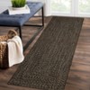 COZONY Washable Modern Area Rug Runner with Non-Slip Backing, Low Pile Braided Print Accent Carpet Mat for Living Room and Bedroom - 4 of 4