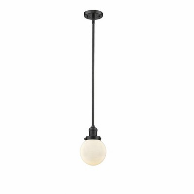 Beacon - 1 Light Mini Pendant In Industrial Style-9.5 Inches Tall and 6 Inches Wide
