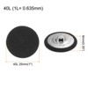 Unique Bargains Suit Dress Blouse Aluminum Fabric Cloth Covered Sewing Buttons 30 Pcs - 2 of 4
