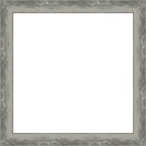 Amanti Art Waveline Silver Narrow Framed Dry Erase Magnetic Board - 1 of 4