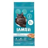IAMS Proactive Health Indoor Weight Control & Hairball Care with Chicken & Turkey Adult Premium Dry Cat Food - 7lbs