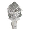 Northlight LED Lighted Snow Covered  Wooden Christmas Lamppost - 35" - 4 of 4