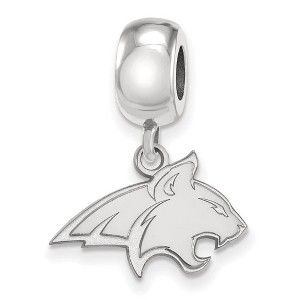 Black Bow Jewelry Sterling Silver Montana State Bobcats NCAA Bead Charm - 1 of 4