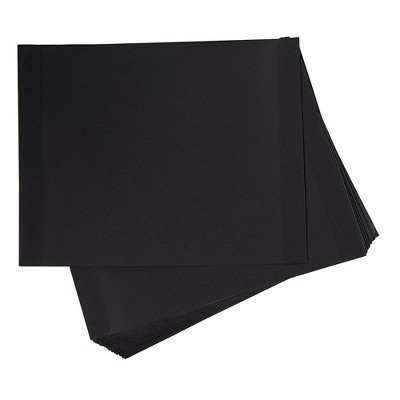 48-Pack Certificate Holders, Single Sided Diploma Covers for Letter-Sized Paper & Award, Black