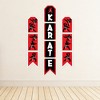 Big Dot of Happiness Karate Master - Hanging Vertical Paper Door Banners - Martial Arts Birthday Party Wall Decoration Kit - Indoor Door Decor - 3 of 4