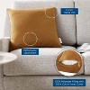 Modway Enhance 18 Performance Velvet Throw Pillow - 4 of 4