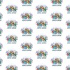 Justice League Hall Of Justice Gift Wrap 30" x 72" - 2 of 4