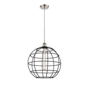 Lake Placid - 1 Light Cord Hung Pendant In Industrial Style-17.75 Inches Tall and 16 Inches Wide - 1 of 1