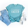 Simply Sage Market Women's Happy Easter With Heart Short Sleeve Graphic Tee - 3 of 3