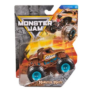 Monster Jam Monster Mutt Diecast Monster Truck Vehicle - 1:64 Scale - 1 of 4