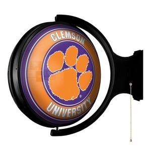 University Original Round Rotating Lighted Wall Sign - 1 of 4