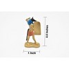 Collectible Wildlife Gifts | Anubis, Ancient Egyptian God of the Dead, Very Nice Plastic Replica    2 1/2"    F3110 B211 - 3 of 4