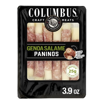 Columbus Gluten Free Genoa Salame Panino - 3.9oz