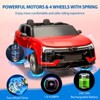 24V 2-Seater Ride On Car with Remote Control, SUV Licensed Chevrolet Blazer Battery Powered Cars for Kids, MP3 Player, LED Headlights, Bluetooth - 4 of 4
