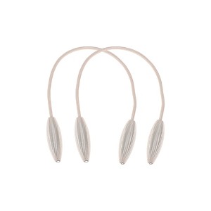 Unique Bargains Twist Design Curtain Tie Polyester Metal 2 Pcs - 1 of 4