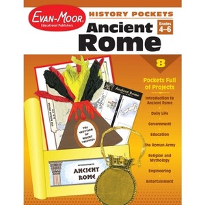 History Pockets: Ancient Rome, Grade 4 - 6 Teacher Resource - by  Evan-Moor Educational Publishers (Paperback) - 1 of 1