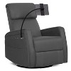 Evolur Maverick Power Recline Glider with Phone Holder - 3 of 4