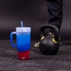 Silipint: 32oz Silicone Humbler W/ Lid & Straw, Americana - 3 of 4