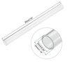 Unique Bargains Lamp Lantern Water Cooling System Acrylic Round Pipes Clear 2 Pcs 14" - 2 of 4