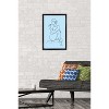 Trends International Female Form Continuous Line Framed Wall Poster Prints - 2 of 4