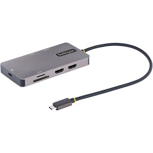 StarTech.com USB Type-C Multiport Adapter, Dual HDMI 4K Docking Station, Model 120BUSBCMULTIPORT - 1 of 4
