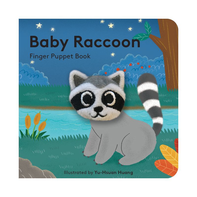 Baby Raccoon: Finger Puppet Book - (Baby Animal Finger Puppets) by  Chronicle Books (Board Book), 1 of 2