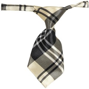 Pet Life Fashionable and Trendy Designer Dog Neck Tie, Beige - 1 of 1