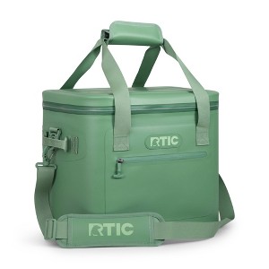 RTIC Outdoors 30qt Ultra-Tough Soft Sided Cooler - Sage Green: Vinyl Material, 30 Can Capacity - 1 of 4