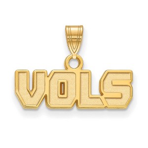Black Bow Jewelry 10k Yellow Gold Tennessee Volunteers NCAA Small Pendant - 1 of 4
