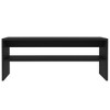 vidaXL Coffee Table Black Engineered Wood Small Coffee Table - 4 of 4