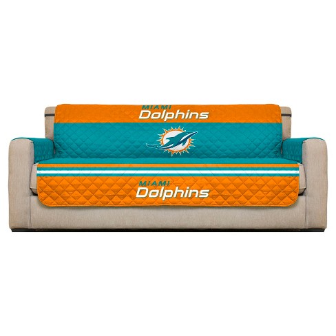 Teal Miami Dolphins Recliner Protector