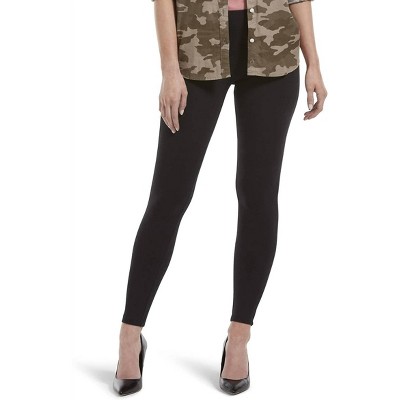 Women's Wide Waistband Blackout Cotton Legging - HUE
