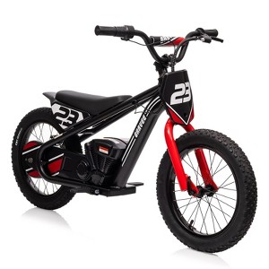 Electric Dirt Bike for Kids, 250W Electric Motorcycle, Electric Balance Bike for Ages 6-12, 3 Speed Settings, 16IN Off-Road Tires - 1 of 4