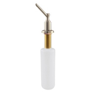 Restoration Kitchen Soap Dispenser Satin Nickel - Kingston Brass: 10oz Brass In-Sink Dispenser, 1 Year Warranty - 1 of 1