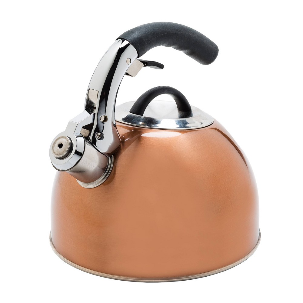 Primula Connor 2.5Qt. Stainless Steel Whistling Kettle -Copper