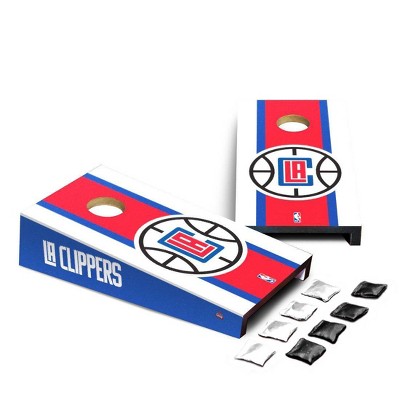 NBA Los Angeles Clippers Desktop Cornhole Board Set