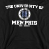 University of Memphis Official Circle Logo Adult Pull-Over Hoodie - 2 of 4