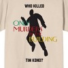 Only Murders In The Building Who Killed Tim Kono Crew Neck Short Sleeve Women's Natural T-shirt - 2 of 3