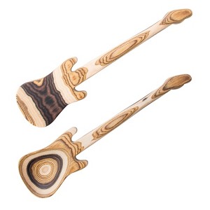 Island Bamboo Pakkawood Guitar Spoon and Spatula, Set of 2 - 1 of 1