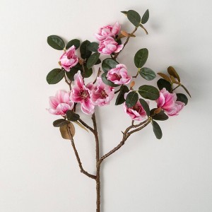 Sullivans Artificial 40" Faux Pink Magnolia Stem - 1 of 4