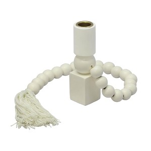 TOV Furniture Harrison Wooden Candlestick - 1 of 4