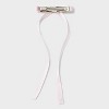 Salon Clip Hair Bow Set 6pc - Wild Fable™ Pink/Cream - 3 of 4