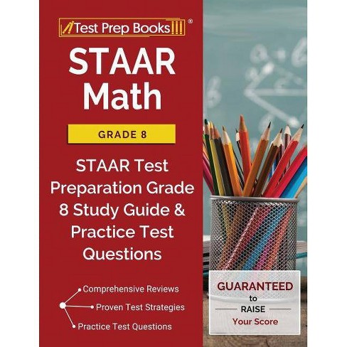 Staar Math Grade 8 By Test Prep Books Grade 8 Math Team Paperback Target