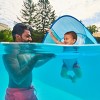 Swimways Elite Baby Spring Float, Premium Inflatable Baby Pool Float with Sun Canopy, Fast Inflation & Carry Bag (9-24 Months), Shark Toys for Kids - 2 of 4