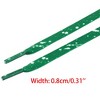 INSPIRE CHIC Flat Splatter Painted Fun Shoelaces for Sneakers 2 Pairs - 3 of 4