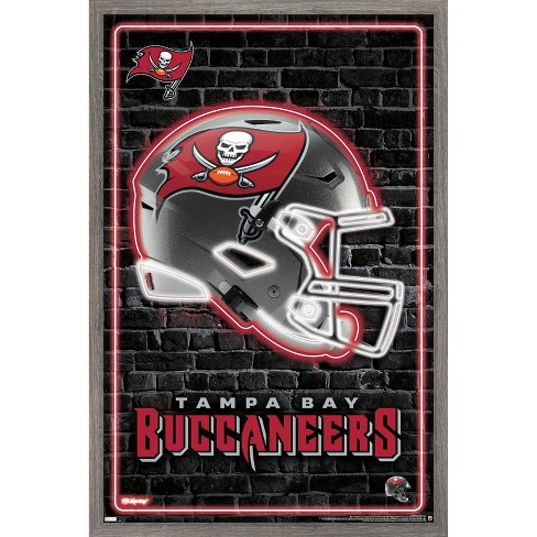 NFL Tampa Bay Buccaneers - Super Bowl LV Minimalist Logo Wall Poster,  14.725 x 22.375 