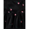 The Children's Place Girls Sleeveless Embroidered Floral Velour V-Waist Dress - 4 of 4