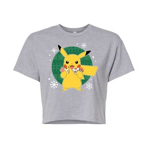 Women's - Pokémon - Official Cookie Taster Cropped Graphic T-Shirt - 1 of 4